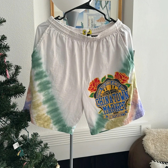 Chinatown Market Jersey Tie Dye Short - Picture 1 of 4